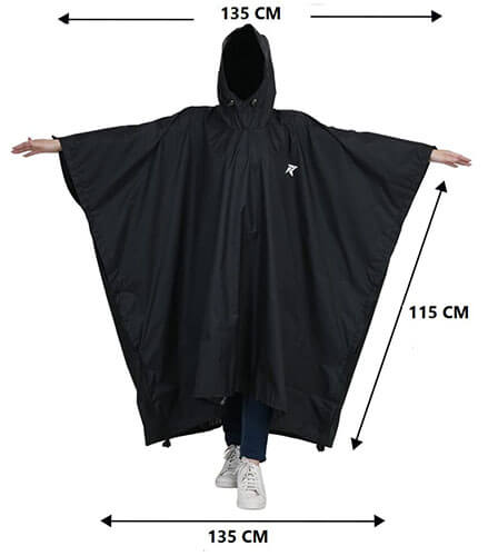 Rocksport Unisex Outdoor Rain Poncho