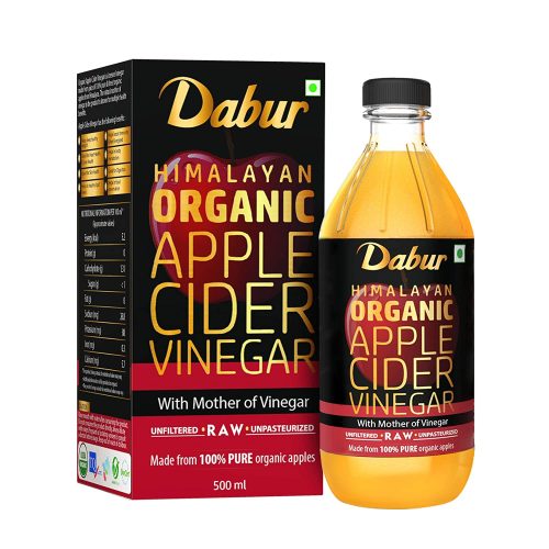 Dabur Himalayan Apple Cider Vinegar with Mother of Vinegar (500ml)